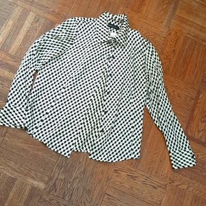 Dana Buchman blouse 14 nwt